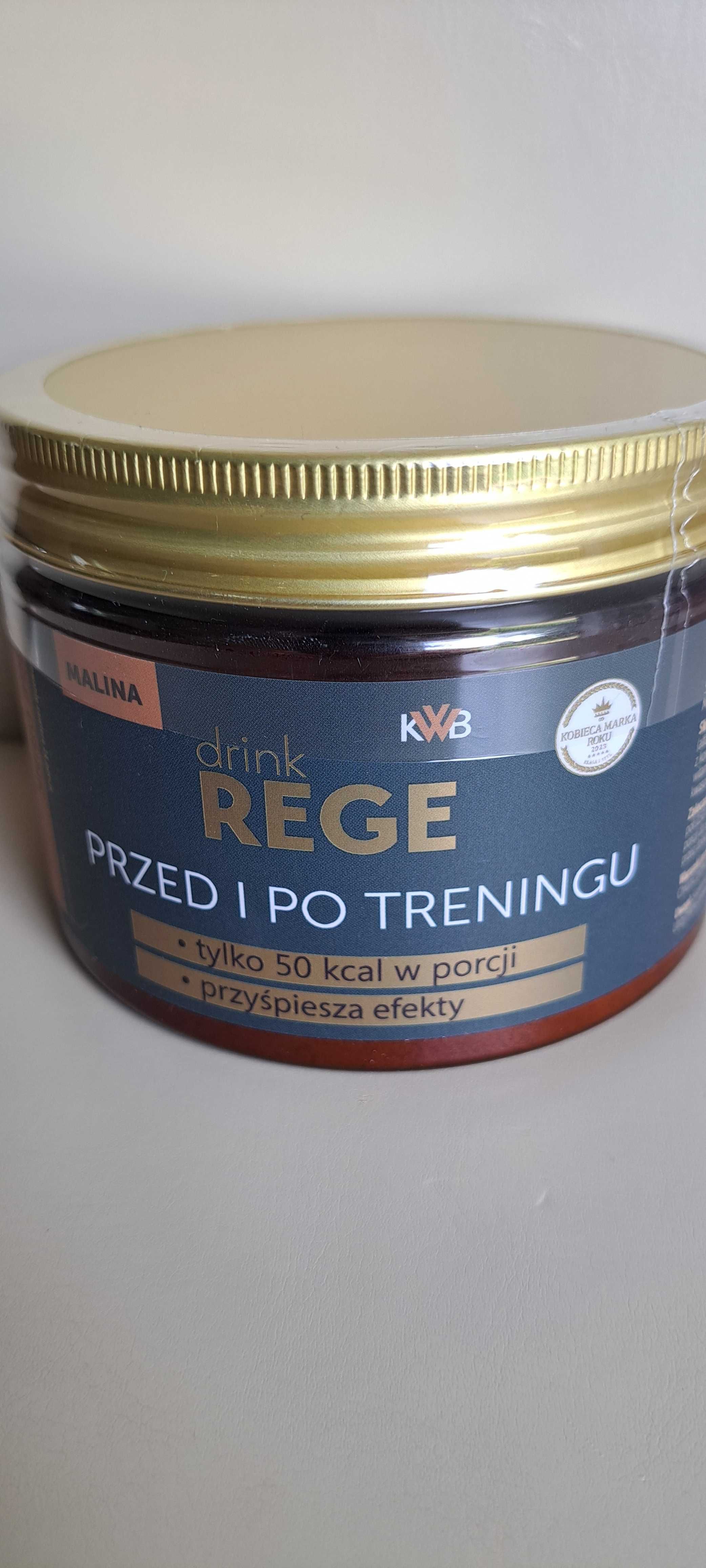 Rege Drink Malina przed i po treningu Alicja Janowicz KWB