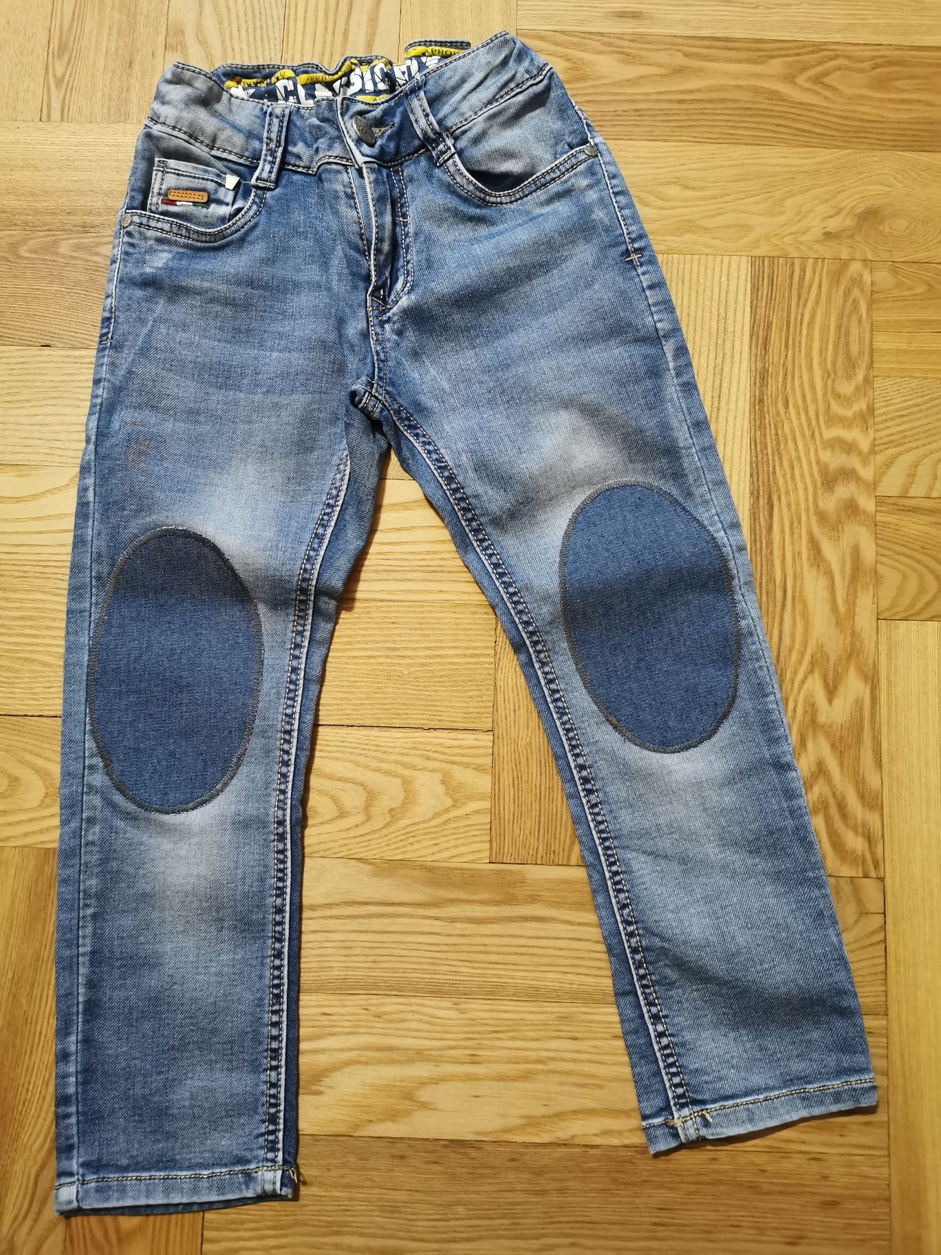 Zestaw 3 par spodni jeansowych r. 110