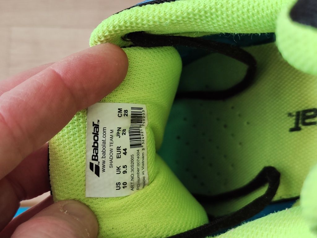 Buty Babolat Shadow Team M squash badminton na halę