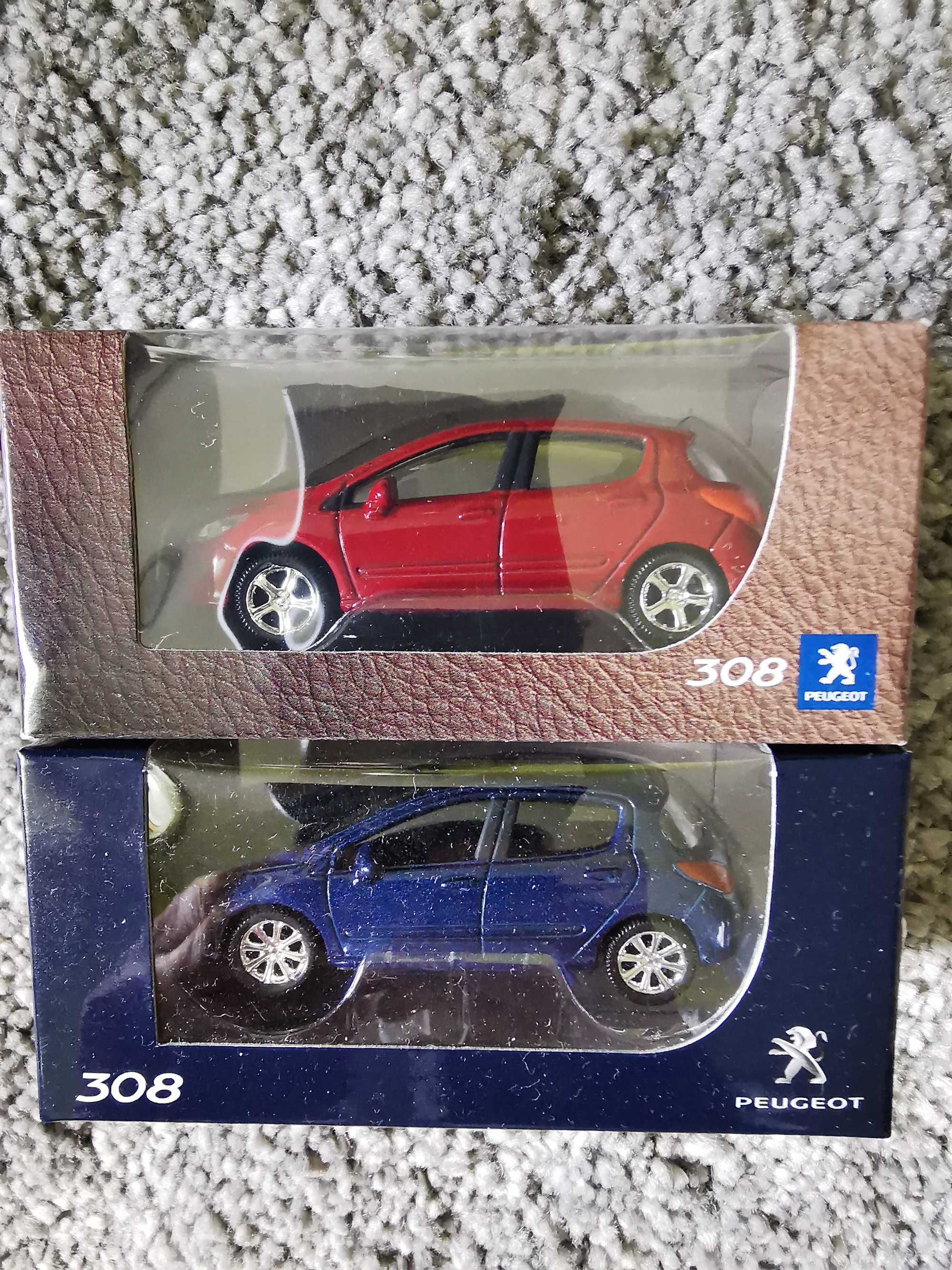 Peugeot 308, model 3inch, 1:64