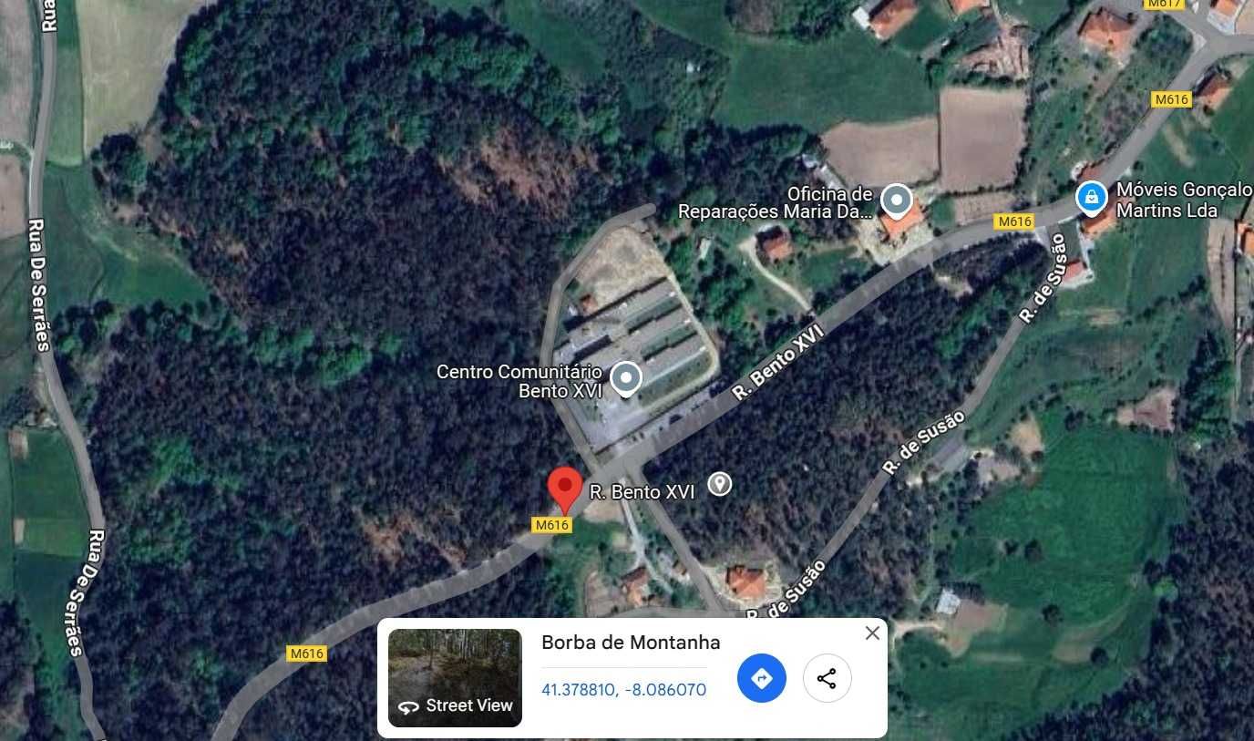 Terreno à venda na rua Bento XVI 
Borba de Montanha, Celorico de Basto