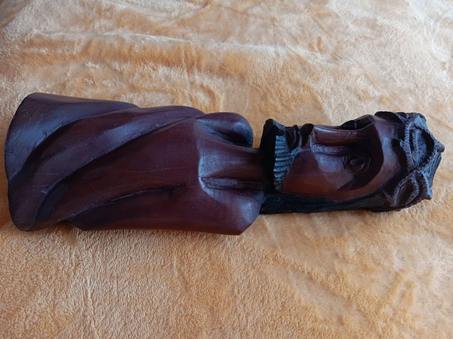 Estatueta Cristo pau preto