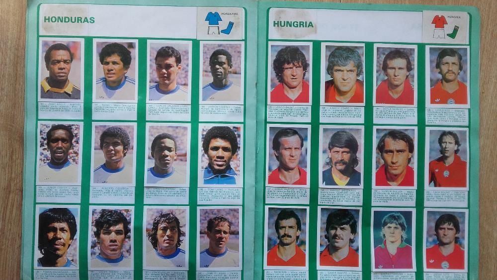 Cromos Mundial ESPANHA 82 disvenda