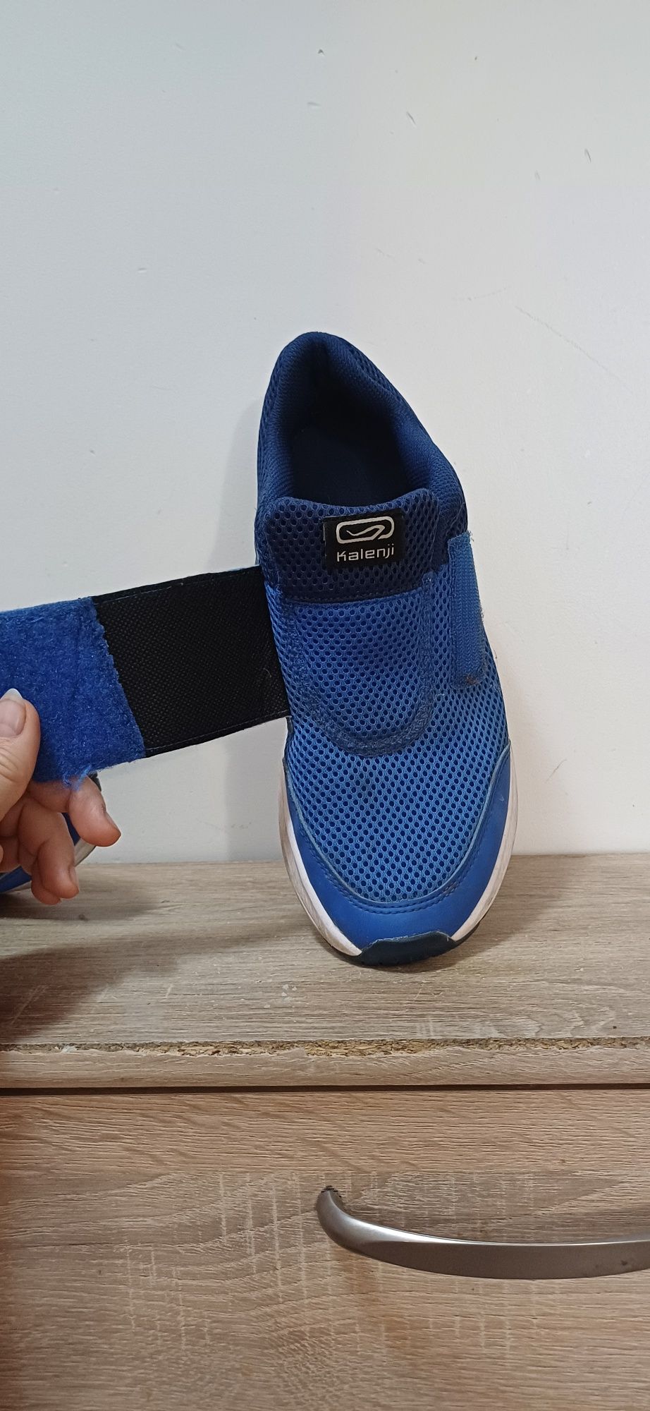 Letnie buty 39 niebieskie kobalt zarówno chłopca i dziewczyny decatlon