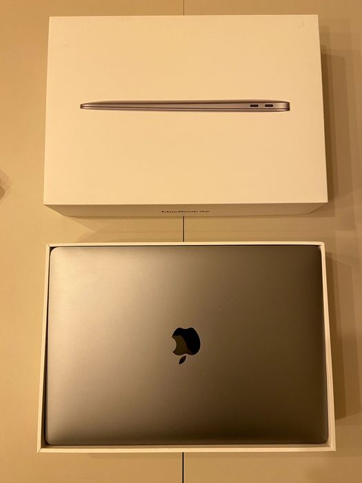 MacBook Air M1 2020 • 8GB RAM • 256GB SSD • Komplet + HUB USB-C