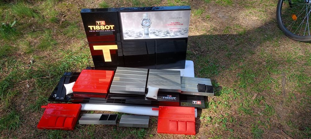 Ekspozytor sprzedażowy sklepowy na zegarki wystawa reklama Tissot