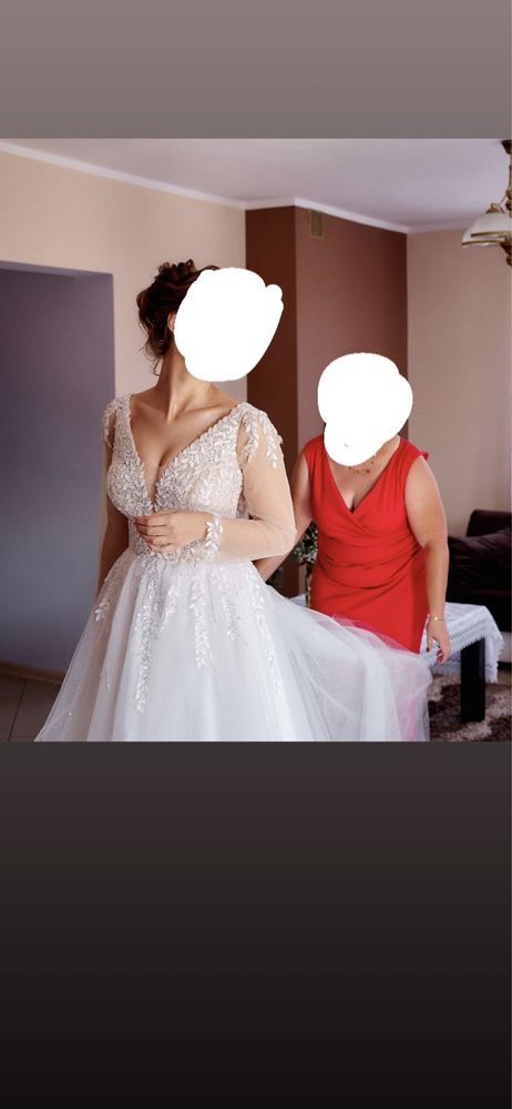 Sprzedam suknię ślubną roz 38