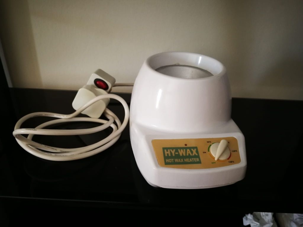 Panela de cera quente (Hy-Wax - Hot wax heater) para zonas pequenas