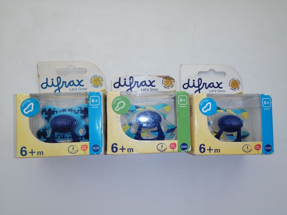 Силиконовая соска пустышка силiконова пустушка Difrax Dental & Combi