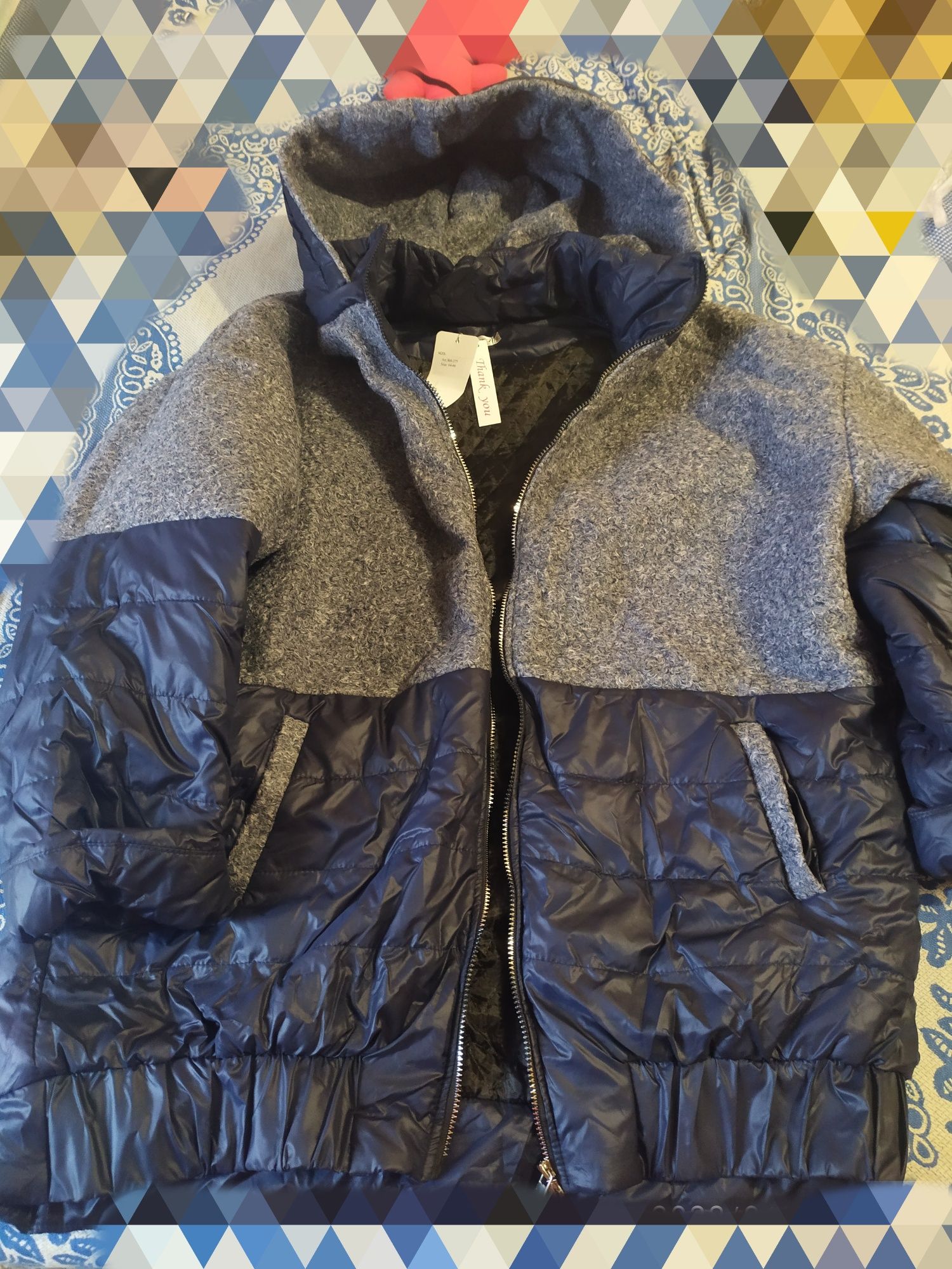 Куртка женская осень-зима 64-66размер