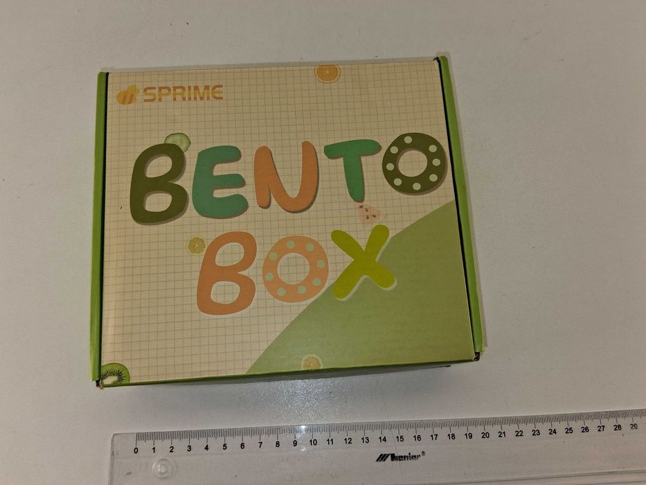 I018 Lunch Box Bento Box Różowy Pojemnik Śniadaniowy SPRIME