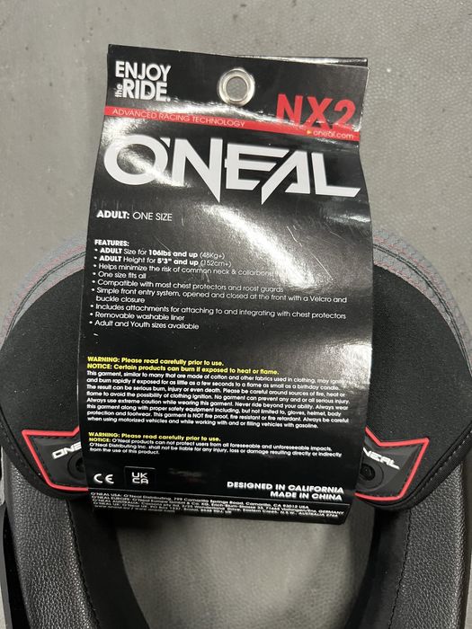 Stabilizator karku O’NEAL NX2 Nowy Gwarancja