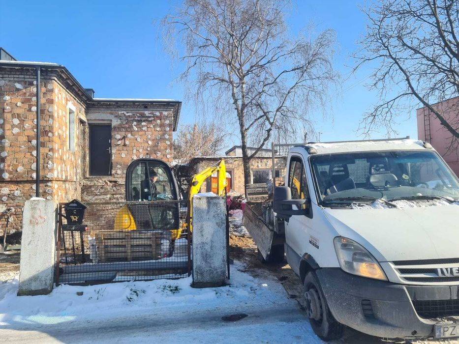 Sprzątanie działek, Wywóz gruzu, ziemi, zieleni, odpadów budowlanych!