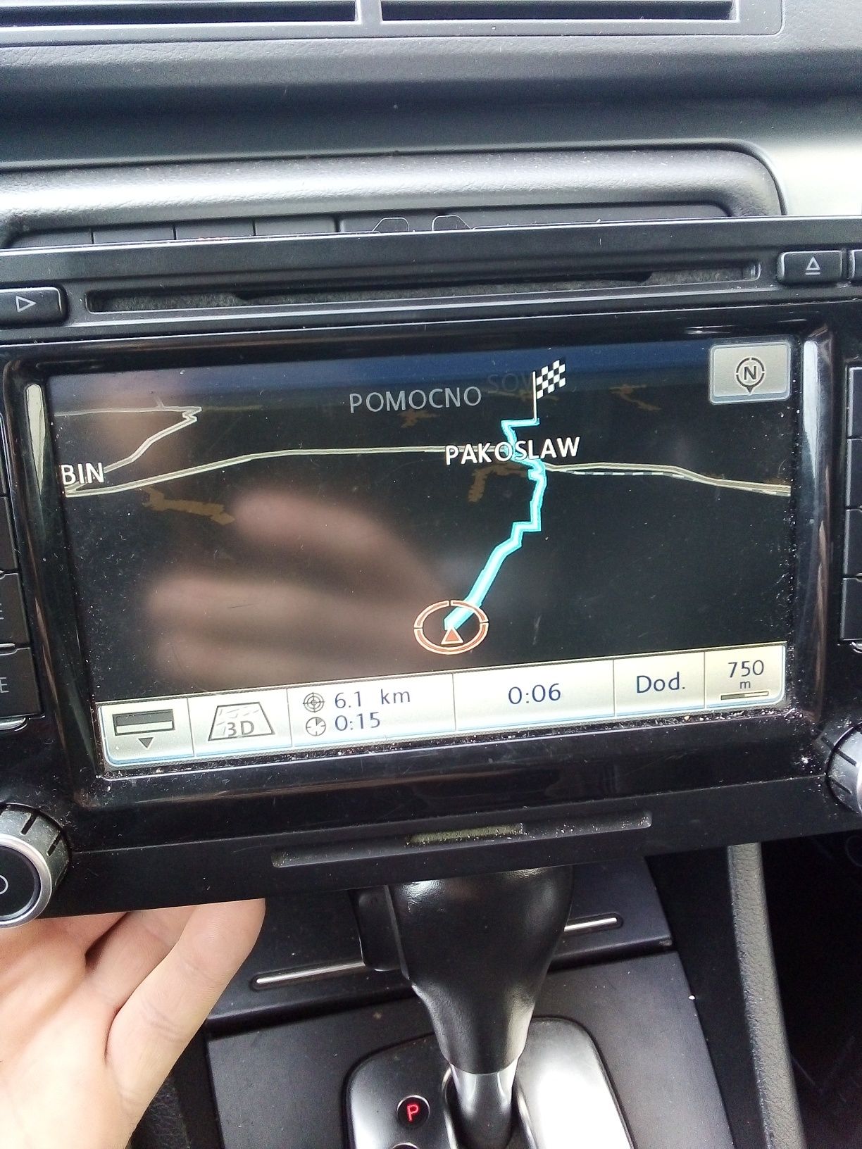 Radio Navigacja DVD RSN-510 passat b6 b7 Touran Golf 6 T6 Toledo PL