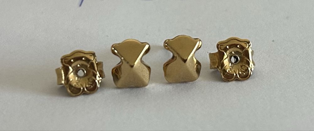 Kolczyki Tous Tack Vermeil