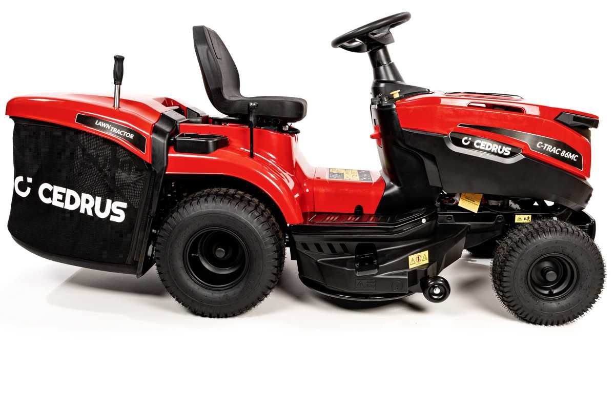 CEDRUS Traktorek Ogrodowy C-TRAC-86MC | Loncin 7,5kW | 86cm | Kosz245L
