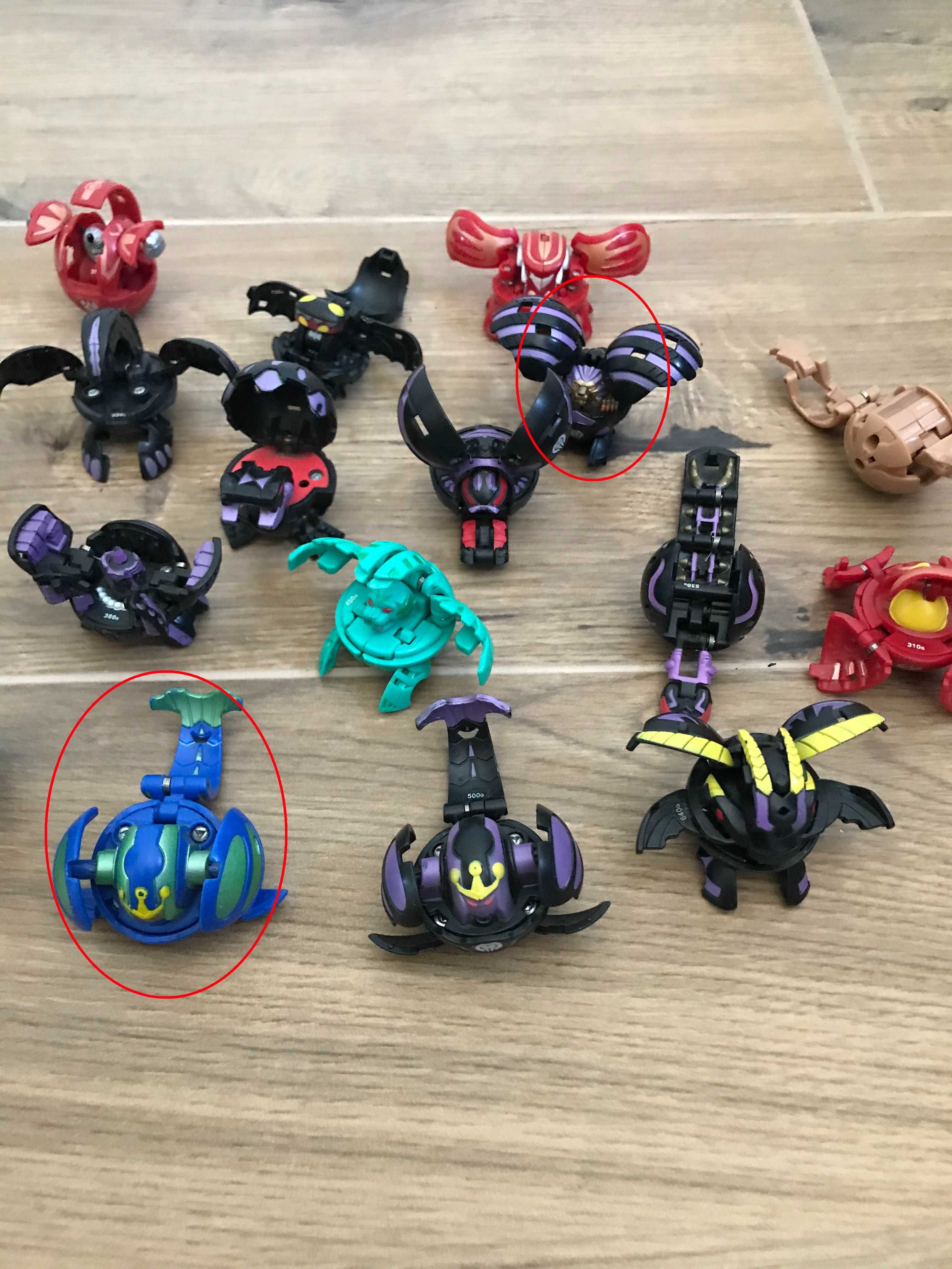 Bakugan kolekcja 12 + 36 oryginalnych kart + wyrzutnia do pojedynku