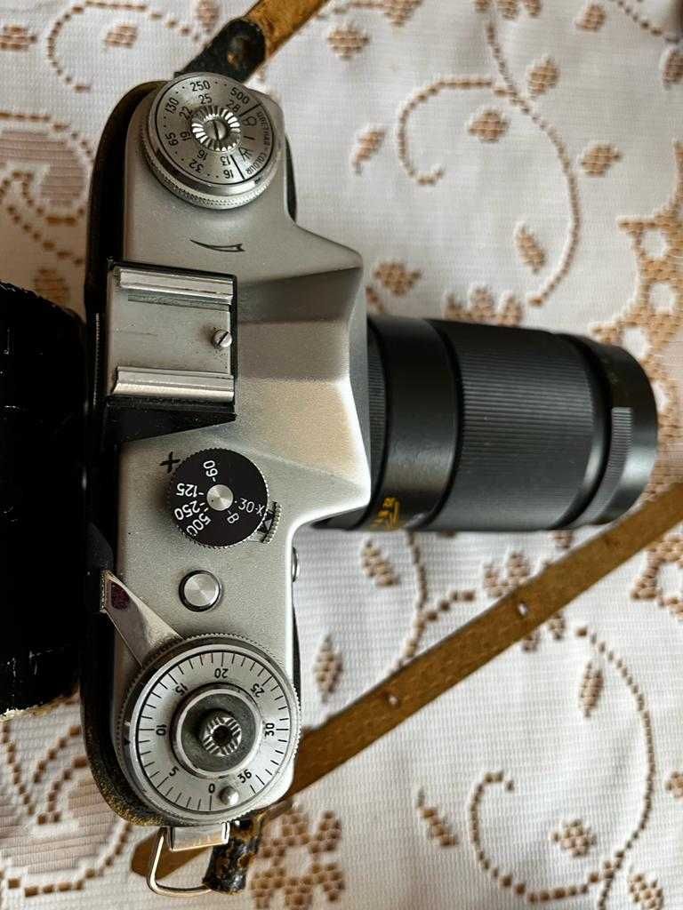Aparat Zenit B + obiektyw Jupiter 37A