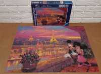 Puzzle 1000 Ravensburger Disney Myszka Miki