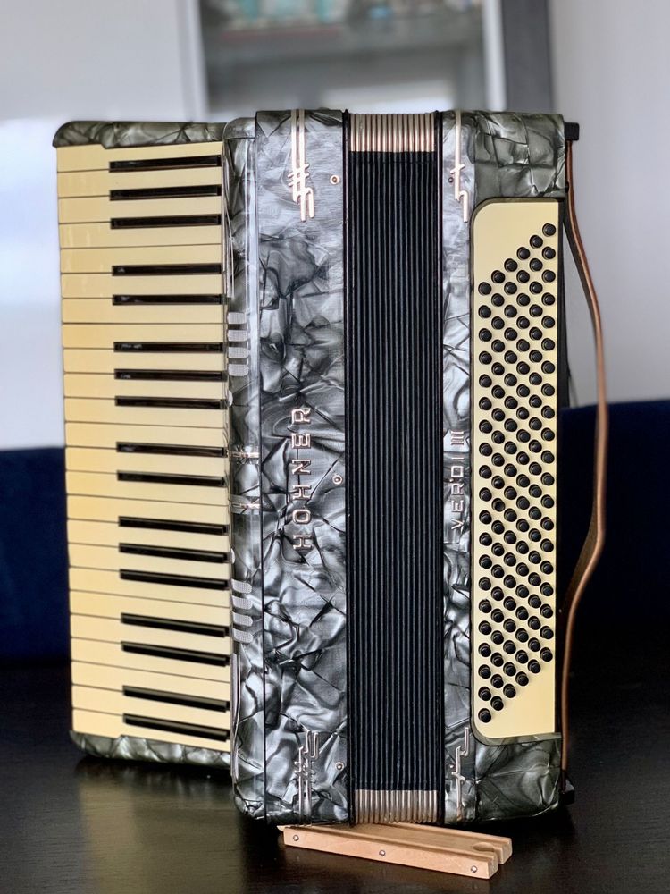 Hohner verdi 3  akordeo 120 basowy 3 chórowy