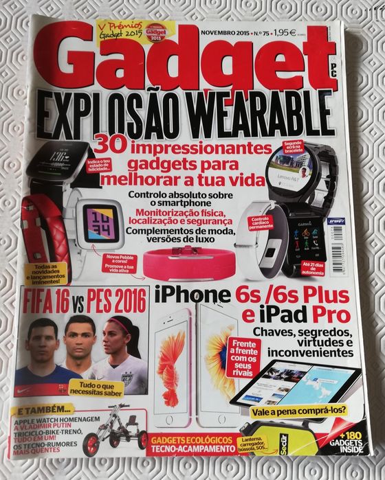 Pack de 5 Revistas Gadget + 5 revistas de informática de oferta