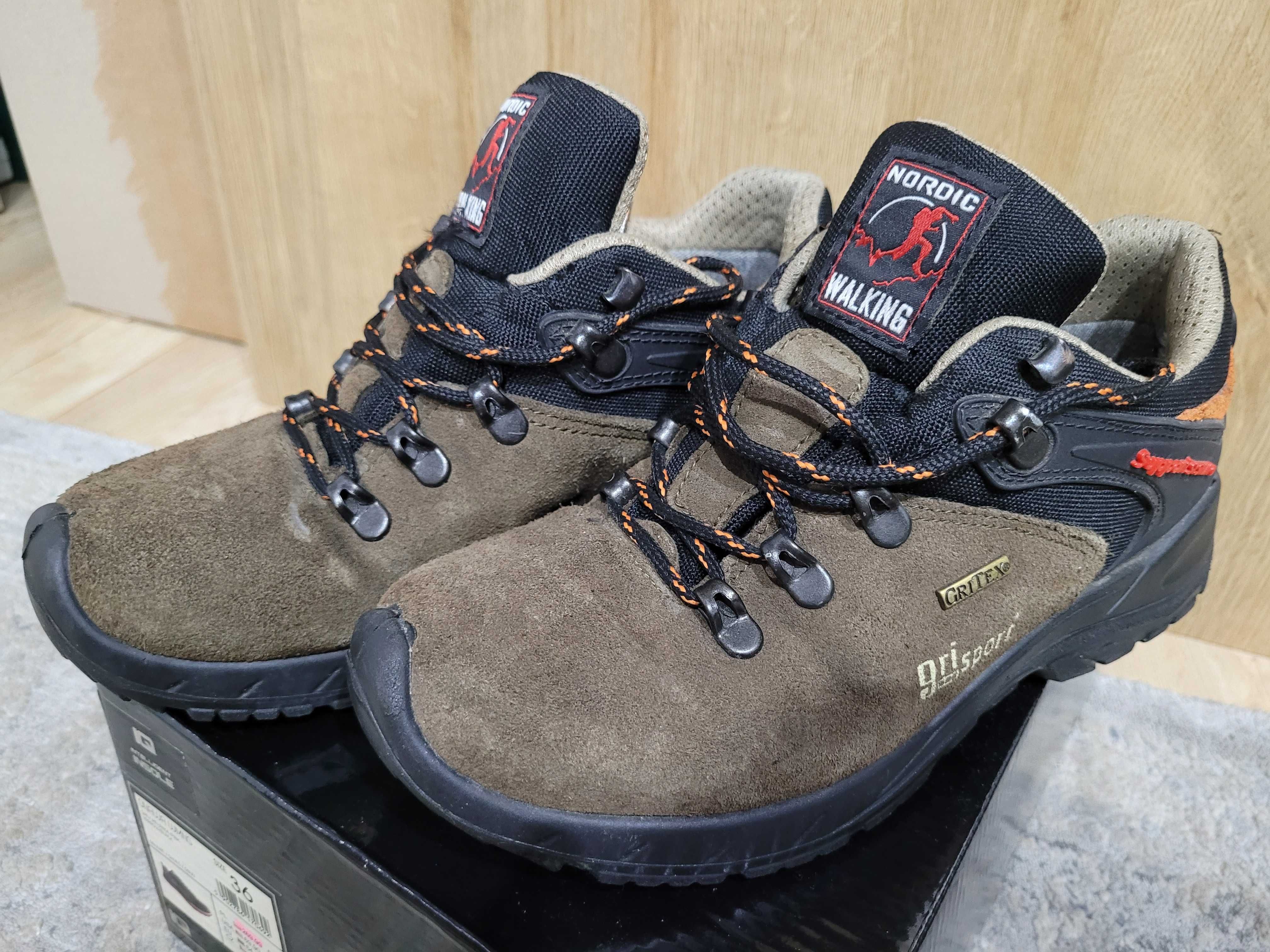 Buty trekkingowe damskie Gri Sport Nordic Walking r. 36
