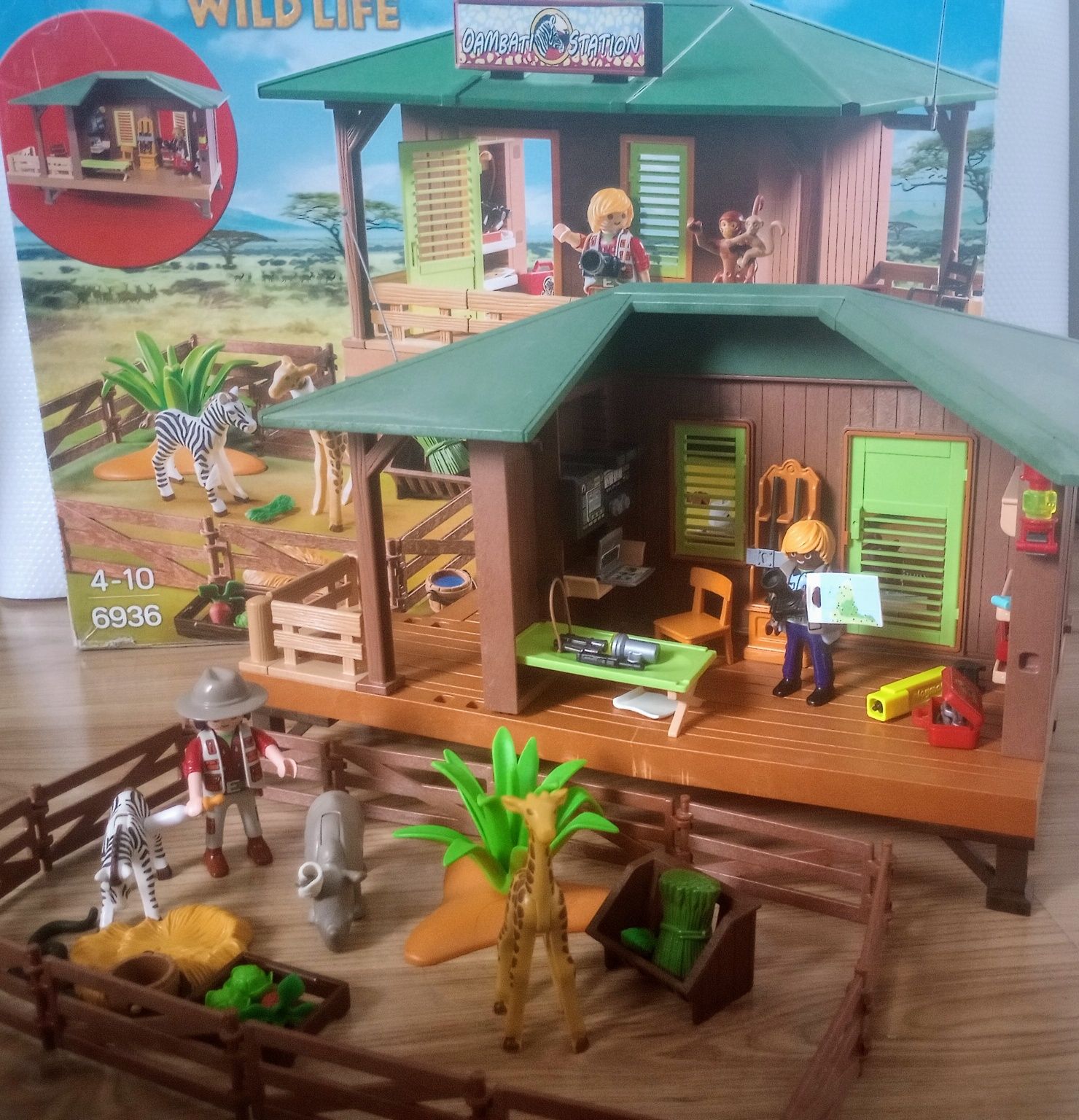Playmobil domek ze zwierzątkami 6936