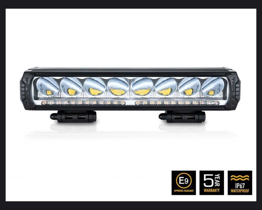 Lampa Lazer Triple-R 1000 z swiatlami ostrzegawczymi halogen listwowy