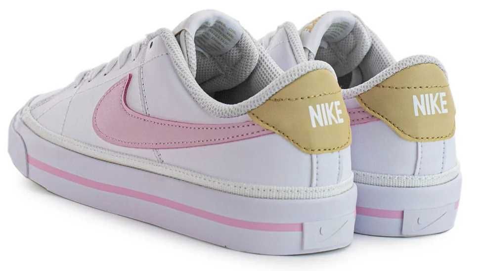 Nike COURT LEGACY Sneakersy niskie RÓŻ PUDROWY EUR 38 / 24 CM NOWE