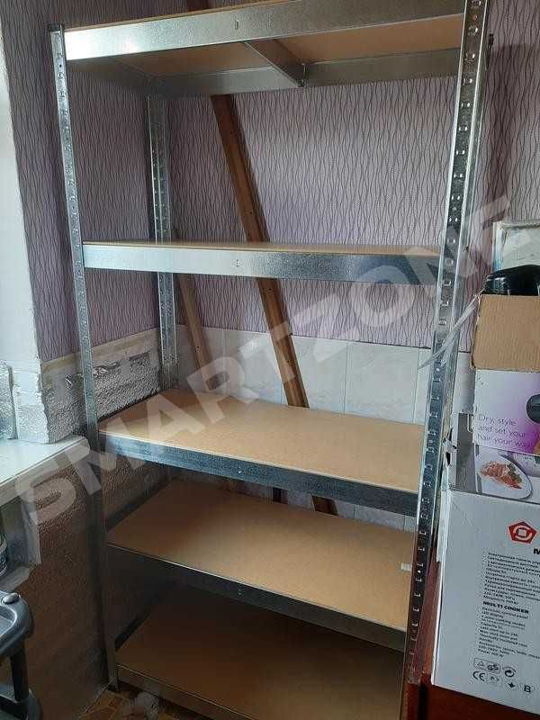 БЕЗКОШТОВНА ДОСТАВКА Стелаж металевий для дому, гаража, магазину