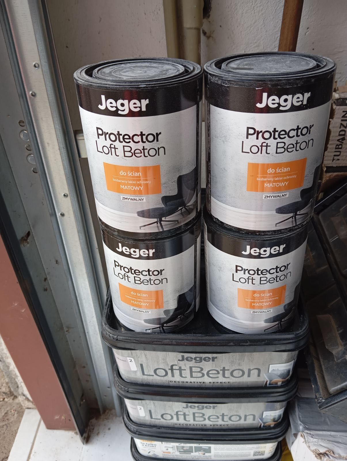 Sprzedam beton dekoracyjny plus lakier
