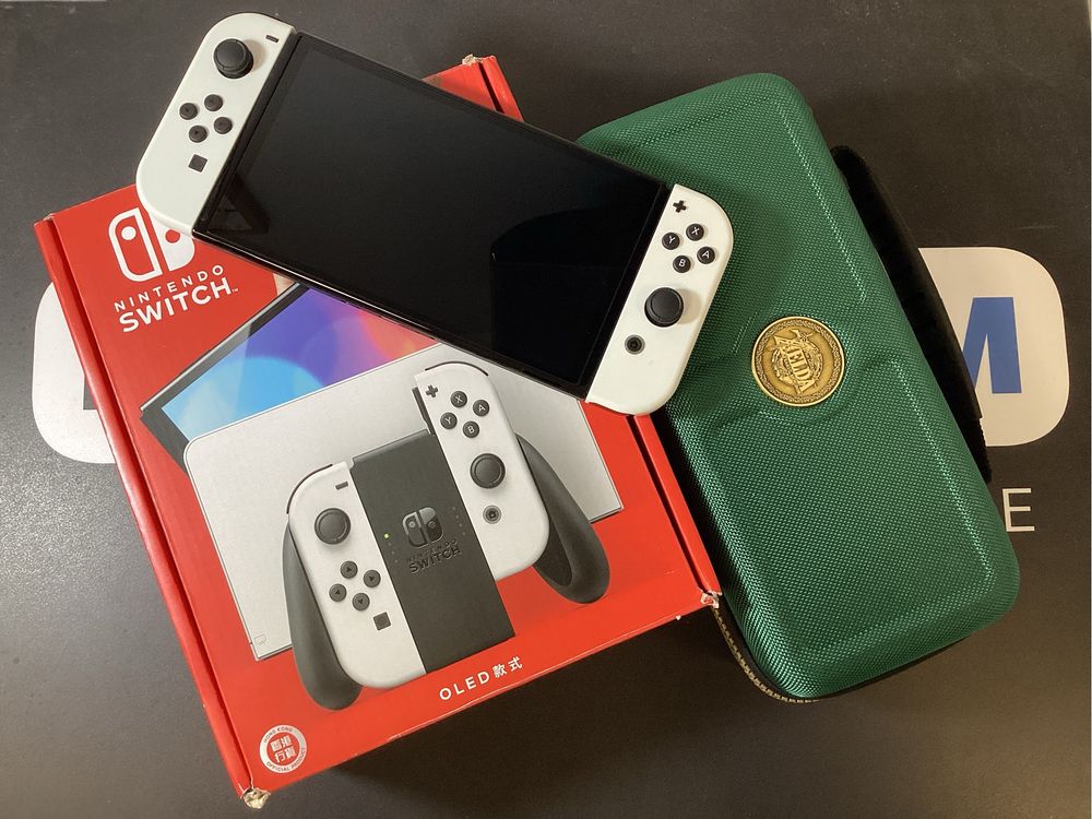 Jak nowa konsola Nintendo Switch Oled + etui Zelda