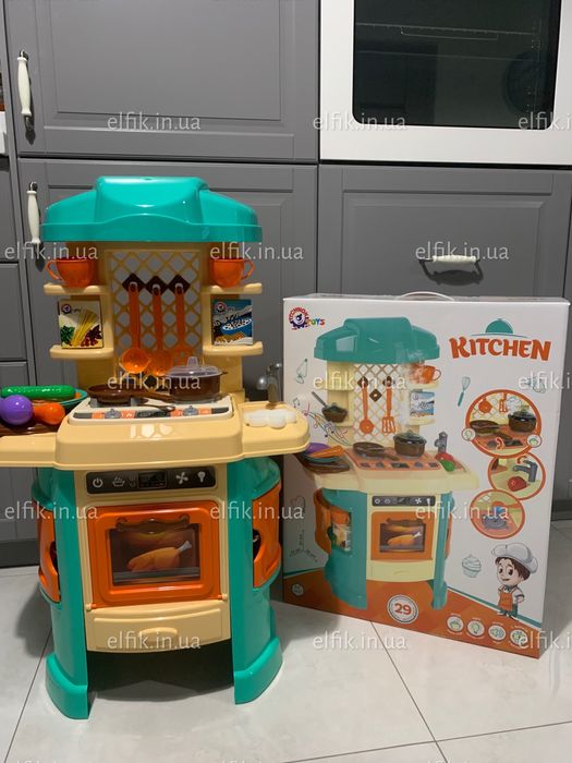 Кухня дитяча інтерактивна звук світло пара