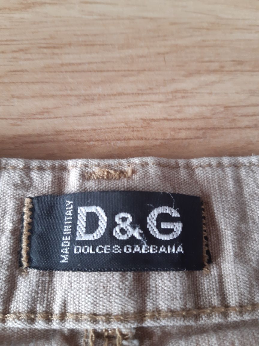 Spodnie jeansy męskie Dolce&Gabbana r. XL