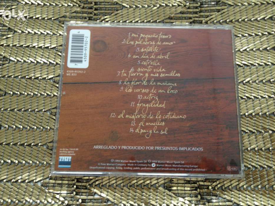 CD Presuntos Implicados El Pan y La Sal