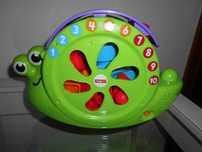 Caracol Brinquedo estimulativo Contagem até 10, peças de encaixe