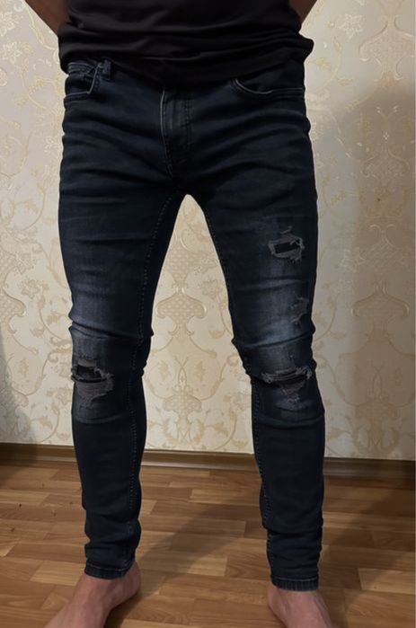 Чоловічі джинси + чоловічий джемпер