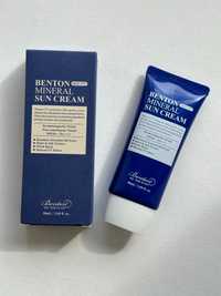 Санскрин солнцезащитный крем Benton Skin Fit Mineral Sun Cream Spf50