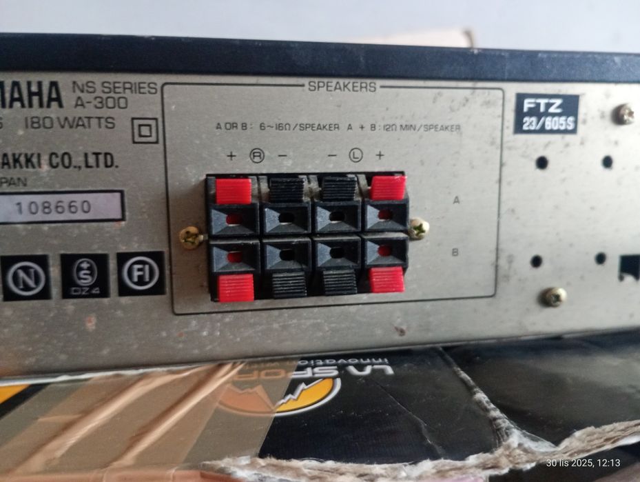 Japoński wzmacniacz Yamaha A-300