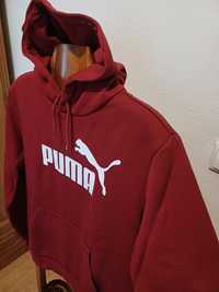 Camisola c/gorro PUMA bordeux - M