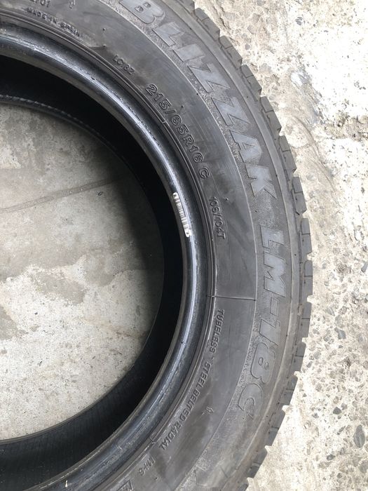 215/65/16c bridgestone blizzak lm-18c