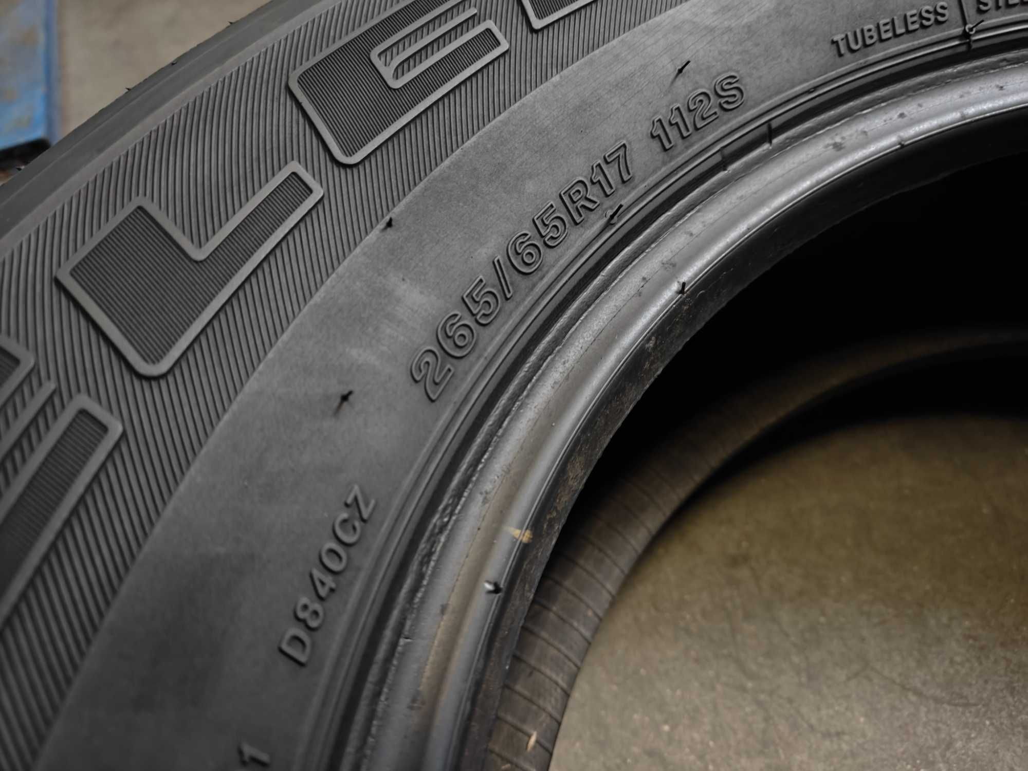 1шт/2шт/3шт. R17 265 65 шини всесезонні Bridgestone Dueler H/T 840