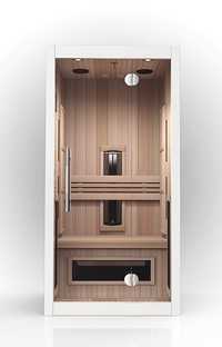 Sauna Infrared / na Podczerwień - Infraplus™ 95 Valero Biały Cedr