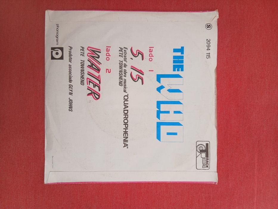The Who Single Vinil