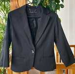 Czarna elegancka marynarka S Reserved