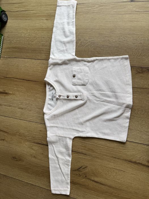 Bluzki biale dla chlopca polo