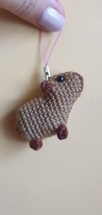 Капибара - брелок