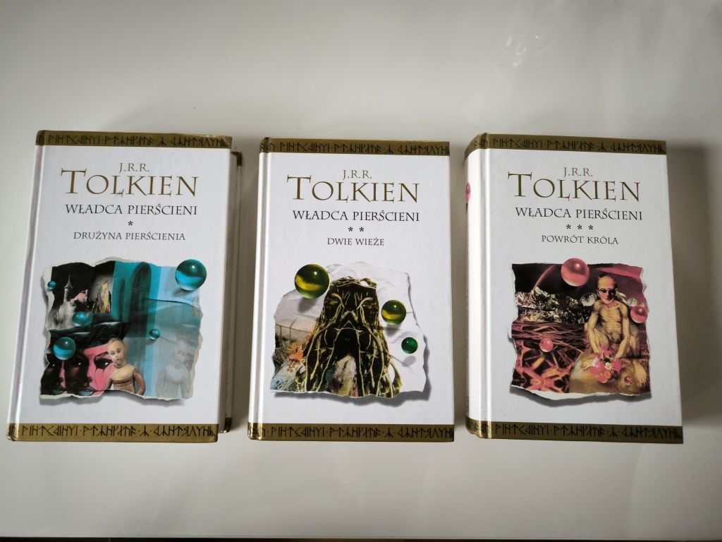 Władca pierścieni - 3 tomy - Tolkien