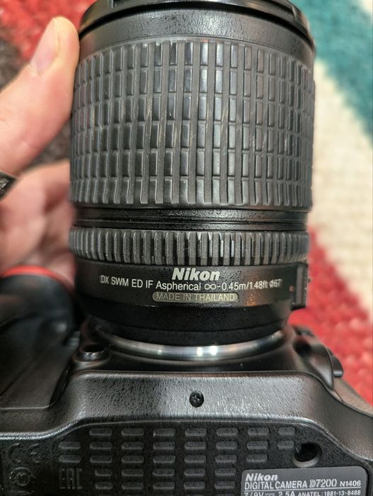Nikon D7200 18–105 VR Kit, ідеальний стан