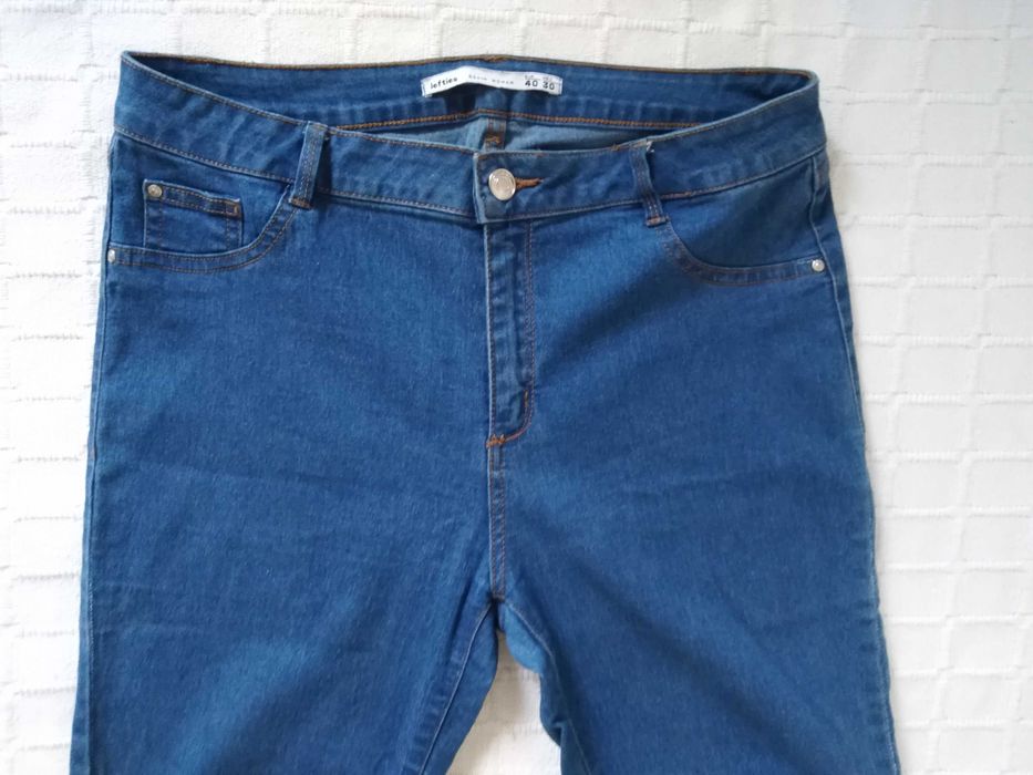 Calças Ganga Azuis Lefties Denim Woman 40